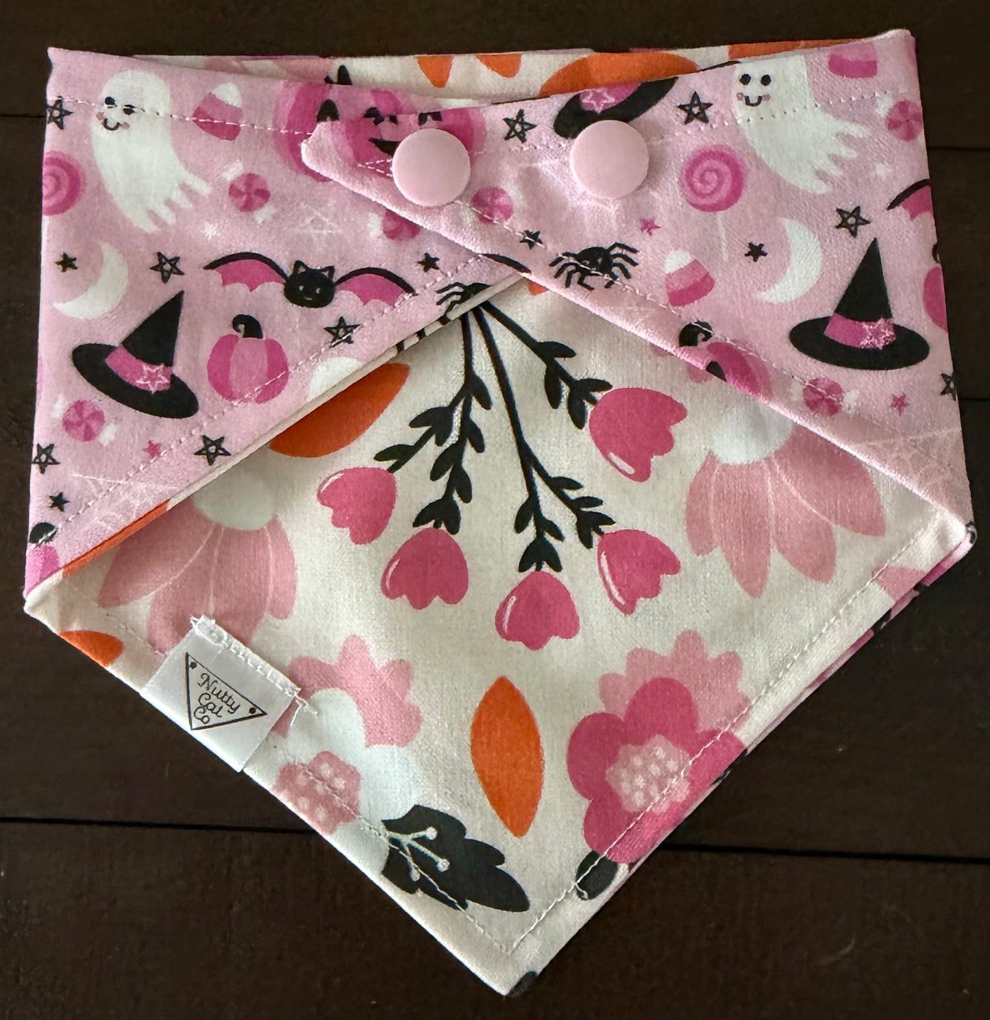 Pink or Treat Pet Bandana