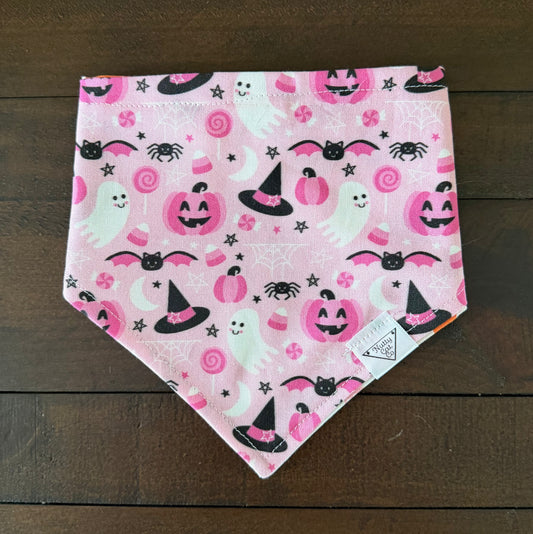 Pink or Treat Pet Bandana