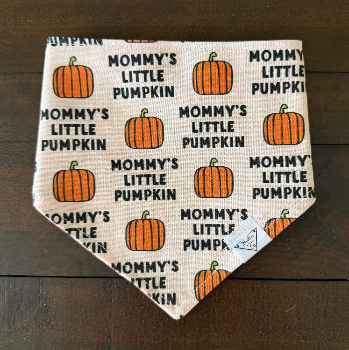 Mommy's Little Pumpkin Pet Bandana
