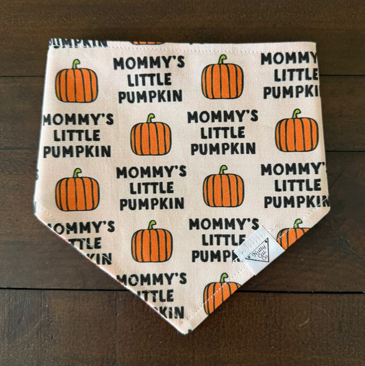 Mommy's Little Pumpkin Pet Bandana